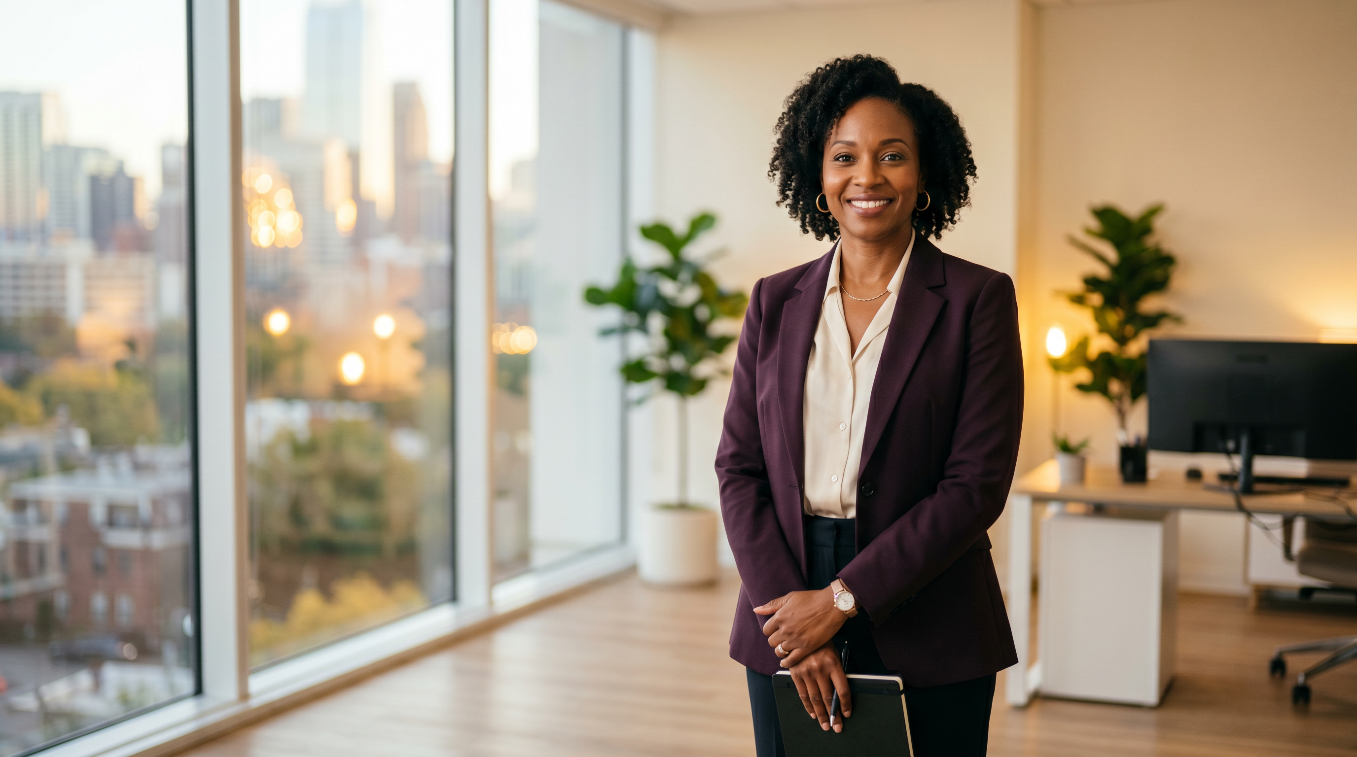 Professional woman in modern office